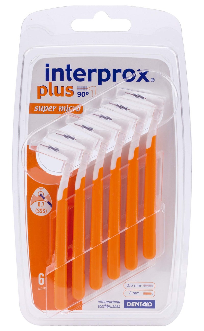 Interprox 0.5 MM Orange Super Micro Plus INTERPROXIMAL Brush 6'S - Image 1